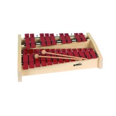GOLDON 11134 Krom Metalofon rdeč c2 - a3