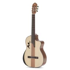 Manuel Rodriguez Electro-acoustic Café Cortado Cutaway Curly Walnut