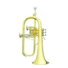 B&S 3145G-L Bb Flugehorn CHALLENGER, piston valves