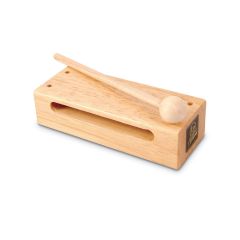 Latin Percussion LPA210 Blocks Aspire Wood Wooden block with small beater