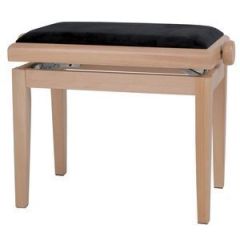 GEWA 130.120 Klavirska klop Deluxe natur mat