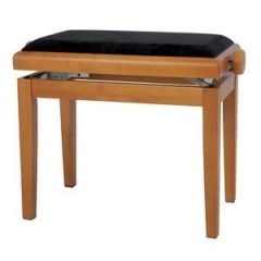 GEWA 130.140. Klavirska klop Deluxe Hrast mat