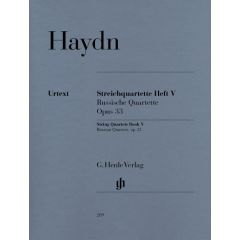 String Quartets Book V op. 33