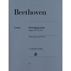 String Quartets op. 59, 74, 95