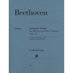 Serenade for Piano and Flute (Violin) op. 41