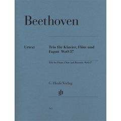 Flute Trio G major WoO 37 for Piano, Flute and Bassoon