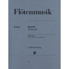 Flute Music, Volume 2 - Pre-Classical