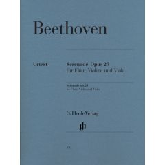 Serenade for Flute, Violin and Viola in D major op. 25