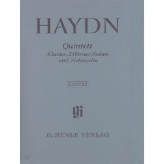Quintet E flat major Hob. XIV:1 for Piano, 2 Horns, Violin and Violoncello