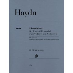 Divertimenti for Piano (Cembalo), 2 Violins and Violoncello