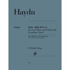 Trios for two Flutes and Violoncello Hob. IV:1–4 (London Trios)