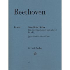 Complete Songs for Voice and Piano, Volume I