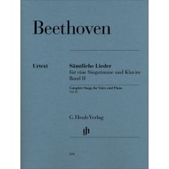 Complete Songs for Voice and Piano, Volume II