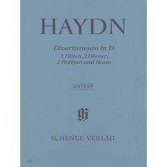 Divertimento D major Hob. II:8 for 2 Flutes, 2 Horns, 2 Violins and Basso Continuo