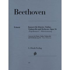 Concerto C major op. 56 for Piano, Violin, Violoncello and Orchestra [Triple Concerto]