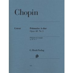 Polonaise A major op. 40,1 [Militaire]