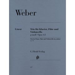 Trio g minor op. 63 for Piano, Flute and Violoncello