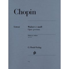 Waltz e minor op. post.