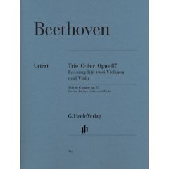 Trio in C major op. 87