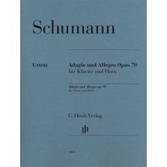 Adagio and Allegro op. 70 for Piano and Horn