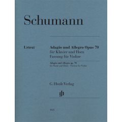 Adagio and Allegro op. 70 for Piano and Horn