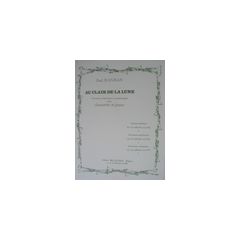 Jeanjean, P. - AU CLAIR DE LA LUNE for clarinet and piano