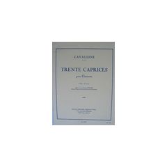 Cavallini - TRENTE CAPRICES for clarinet (VOL. 2)