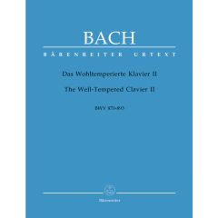 NOTE: Bach, J. S. - DOBRO UGLAŠENI KLAVIR, drugi zvezek