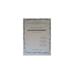 Delguidice, M. - CHANSON EXOTIQUE for clarinet and piano