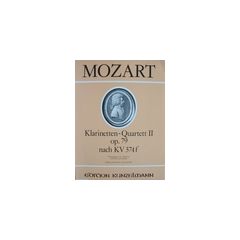 Mozart, W. A. - KLARINETTEN QUARTETT 2, op. 79