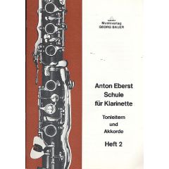 NOTE: A. Eberst - Šola za klarinet, drugi zvezek