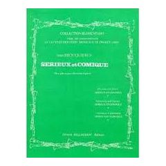 BROUQUIERES J, SERIEUX ET COMIQUE Clarinet Bb and Piano