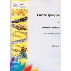 M. FAILLENOT - CONTE LYRIQUE ZA KLARINET IN KLAVIR