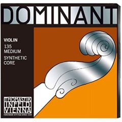 THOMASTIK VIOLIN 135 MEDIUM 4/4 STRING DOMINANT SET