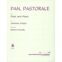 DONJON Johannes PAN (Pastorale) Flute and Piano
