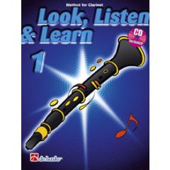 LOOK, LISTEN & LEARN 1 FOR CLARINET (KNJIGA + CD)