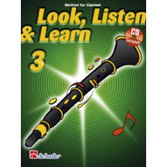 LOOK, LISTEN & LEARN 3 FOR CLARINET (KNJIGA + AUDIO DOSTOP)