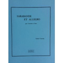Gabriel Grovlez SARABANDE ET ALLEGRO