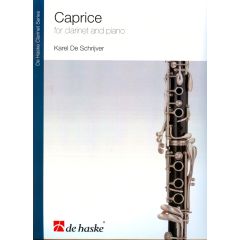 K. DE SCHRIJVER - CAPRICE FOR CLARINET AND PIANO